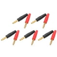 thumbnail image 3 of Banana Plug Adapter, Banana Plug Coupler 10Pcs Standard Size Professional Fireproof And Flame Retardant  For Electrical Numerical Test, 3 of 8