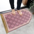 thumbnail image 1 of Prayer Rug Birthday Home Collectible Eid Hajj Prayer Carpet Mat Gift Pink 60cmx110cm, 1 of 8