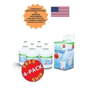 ZUMA Brand , Water and Ice Filter , Model # OPFS-RF300 , Compatible with Samsung® DA61-00159A-B - 4 Pack - Made in U.S.A.
