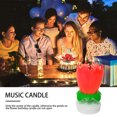 thumbnail image 4 of Vela de pastel - Velas de loto giratorias electrónicas - Doble capa (Rojo) Ndcxsfigh  Nuevos Originales, 4 of 8