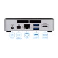 thumbnail image 4 of Refurbished Intel NUC5i3RYK Mini Desktop, Intel Dual-Core i3-5010U 2.1GHz, 16GB RAM, 512GB SSD, MiniDP, Mini HDMI, Wi-Fi, Bluetooth, Windows 10 Pro, 4 of 8