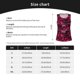 thumbnail image 5 of Fotbe Burgundy Tie Dye Blusas Sin Mangas para Mujer – Estilo Casual, Corte Suelto, Slim-Fit, Cuello Redondo Deportivo, Tops de Verano para Gimnasio y Yoga-X-Large, 5 of 7
