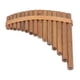thumbnail image 4 of Instrumento De Flauta De Pan, Tubo De Bambú Profesional, Instrumento De Viento De Madera Con 15 Tubos, Diseño De Llave G Para Puesta En Escena, 4 of 7