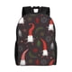 thumbnail image 1 of Disketp Cute Christmas Gnomes Mochila Unisex de Apertura Lateral Completa, Mochila para Laptop para Escuela, Trabajo y Viajes, 1 of 8