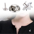 thumbnail image 2 of Lot de 100 fermoirs de broche et de cravate pour bijoux, accessoires de bricolage, 2 of 4