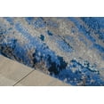 thumbnail image 6 of Nourison Twilight 93" x 117" Wool Indoor Rug in Blue/Gray Finish, 6 of 7