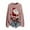 Light Pink, variant on Christmas Sweaters For Women Women's Printed Crewneck Pullover Sweater, Fashion Graphic Long Sleeve Knit Top Designed for Making a Style Statement in Casual Social Settings and Outings