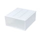 thumbnail image 1 of Organizador Guardarropa Transparente Cajón Plástico Almacenamiento Contenedor Apilable Con Deslizante para Armario Del, 1 of 9