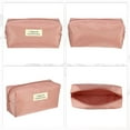 thumbnail image 3 of Unique Bargains 1 Pc Women Waterproof Makeup Bag for Business Travel Vacation Wedding Pink, 3 of 6