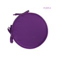 thumbnail image 2 of SUNSIOM Tie-on Round Chair Seat Pad, Solid Color Soft Chairs Cushion, 2 of 5