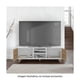 thumbnail image 3 of Mueble de TV hasta 65 Pulgadas RTA con Repisa y 2 Cajones Blanco, 3 of 3