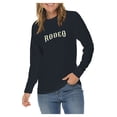 thumbnail image 3 of Plus Size Rodeo Graphic Long Sleeve Crewneck Tee - Navy XL, 3 of 4