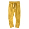 thumbnail image 3 of YUELONGHU Adult Men Casual Pants Casual Pants for Men Men's Fashionable Elastic Loose Pants Casual Ice Silk Elastic Straight Leg Pants Jogging Sports Pants, 3 of 6