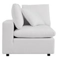 thumbnail image 5 of Commix 5-Piece Outdoor Patio Sectional Sofa White EEI-5587-WHI, 5 of 11