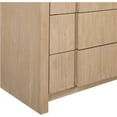 thumbnail image 5 of Meridian Furniture Fluted Natural Oak Veneer Dresser, 5 of 13