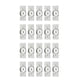 thumbnail image 1 of sweethay Luz LED con perlas ópticas: conveniente, práctico y duradero Diodo emisor de luz Lámpara LED Perlas de luz Electrónica miscelánea 3V 50PCS, 1 of 6