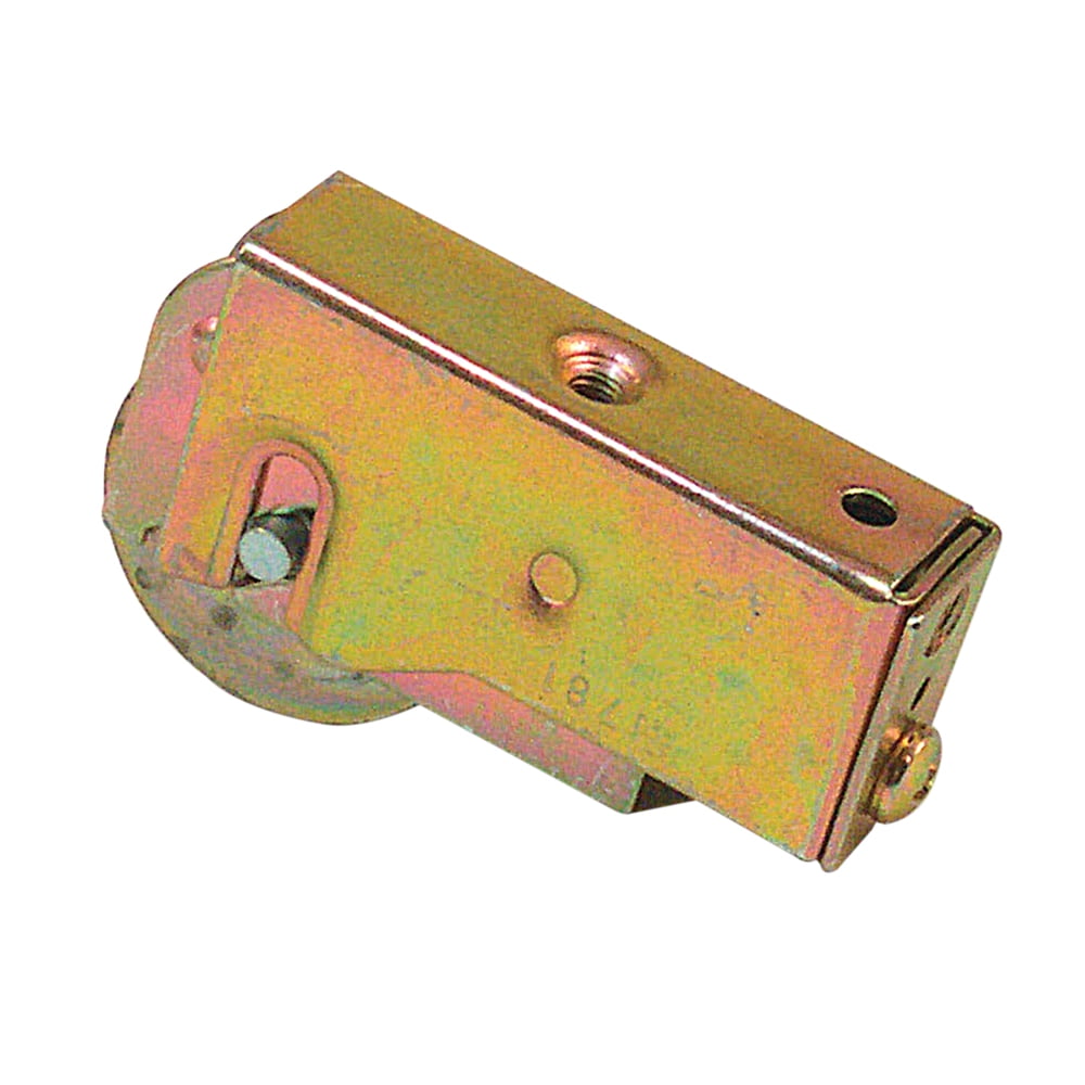 Kwikset 599 Double Cylinder Gate Latch, Us3, Polished Brass