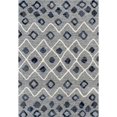 thumbnail image 1 of Amer Rug CAR143556 3 ft. 5 in. x 5 ft. 6 in. Caribe 14 Power-Loomed Area Rug - Steel Blue, 1 of 1