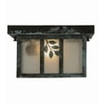 thumbnail image 6 of Meyda Tiffany 52816 Hyde Park Sprig 14" Wide Flush Mount Square Ceiling Fixture -, 6 of 7