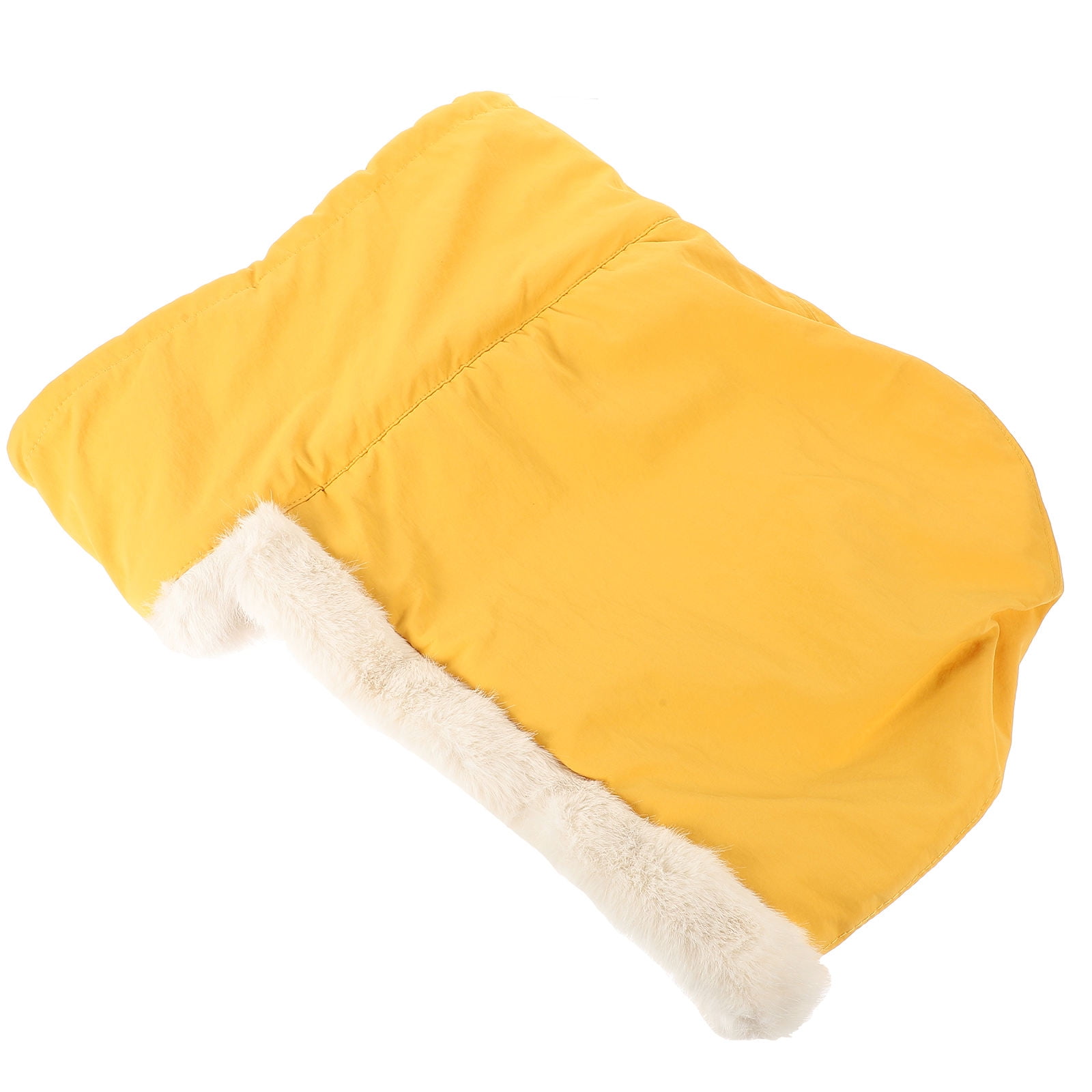 SKISUNO Cycling Mask Hood Orange Fleece Neck Warmer 1Pcs 15.7X9.8in