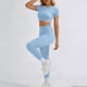 thumbnail image 2 of TaTaai Women Comfortable Stretchy Sports Yoga Set Fitness Active Wear Top & Bottoms Suit Ladies Workout Running Daily Wear Soft Breathable No Fading Versatile Outfit Gift, 2 of 9