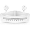 thumbnail image 1 of Estante de Esquina para Baño KAIYANG Sin Perforaciones Blanco, 1 of 5