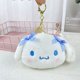 thumbnail image 1 of Llavero Kawaii Sanrio japonés lindo Kulomi de felpa, llavero de moda, Mini bolsa de almacenamiento, llavero, adornos, colgante, regalos para niñas, 1 of 4