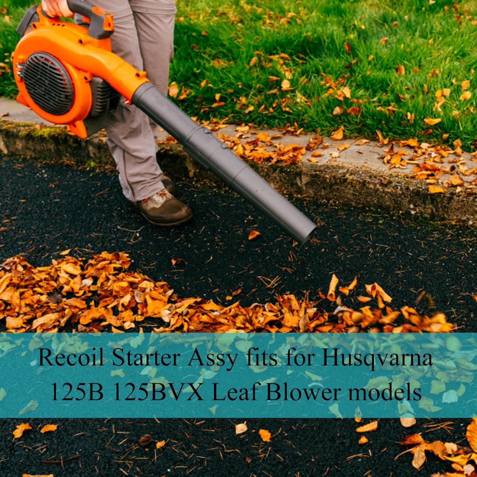 CSYANXING Direct Fit Leaf Blower Recoil Starter Plastic 100% Tested OEM 545111701 545111801 for Husqvarna 125B 125BV HVA125BX Handheld Blower