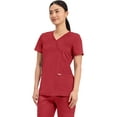 thumbnail image 5 of Cherokee Workwear Revolution Women's Scrubs Top Mock Wrap WW610, 5 of 9