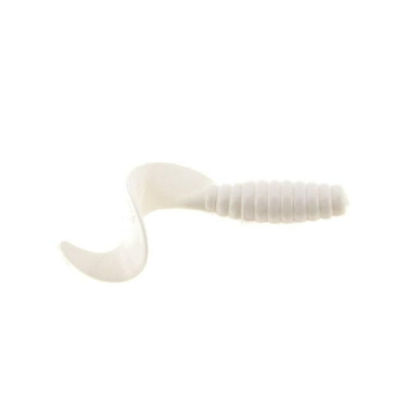 Berkley PBHPG3-WH PowerBait Power Grubs, 3" 15Pk, White, Perfect for a variety of applications