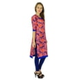thumbnail image 4 of Phagun Indian Designer Bollywood Kurta Women Ethnic Kurti Cotton Tunic Dress, 4 of 5