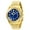 Gold, variant on Mens Pro Diver Automatic 3 Hand Blue Dial Watch