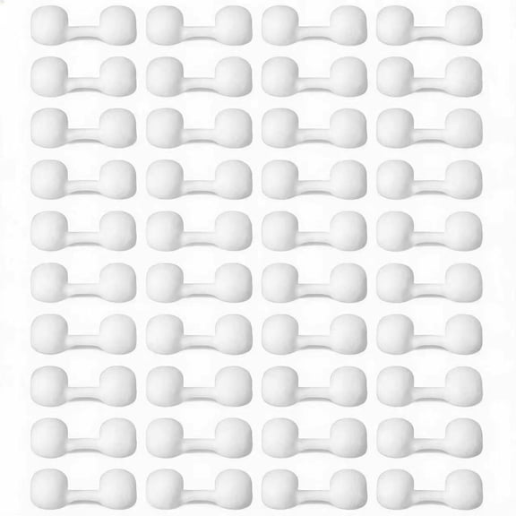 BlinkLLX Nose Plug Filter Sponge Disposable White 100 Pieces
