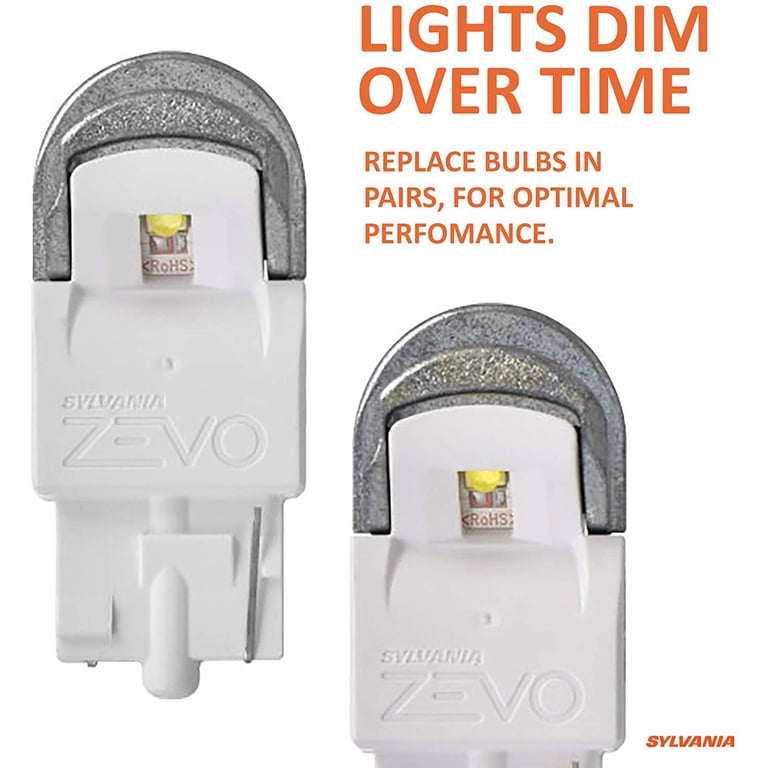 Sylvania, LED Auto Bulbs, 7440 White Mini, Turn Signal, 2 Pack
