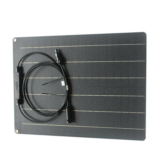 Portable 30W Bendable Solar Charging Panel for Marine Camping ETFE-30W Waterproof Design High Efficiency