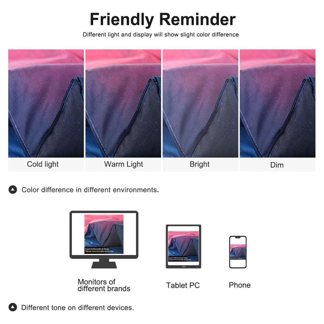 Unique Bargains 2-Piece Polyester All-Season Down Comforter Set, Twin, Fuchsia