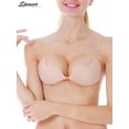 thumbnail image 5 of Spencer Women's Strapless Sticky Bra Self Adhesive Backless Push Up Bra Reusable Invisible Silicone Bras "Skin,A Cup", 5 of 8