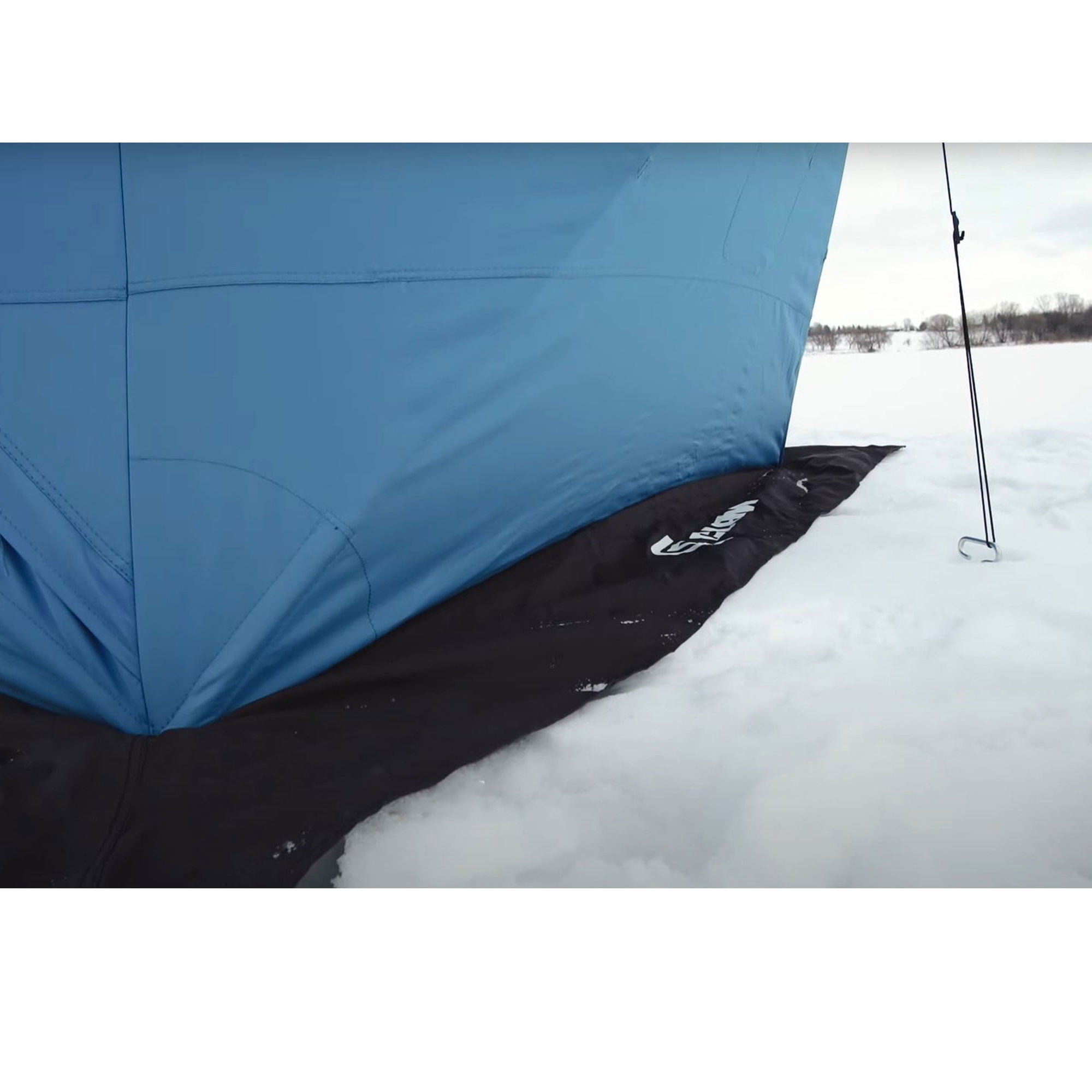 Chinatown Market テント CLAM C-560 Portable 7.5 Foot Pop Up Ice Fishing Thermal Hub