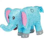 Elephant Pinata, Baby Blue, 18in x 12in