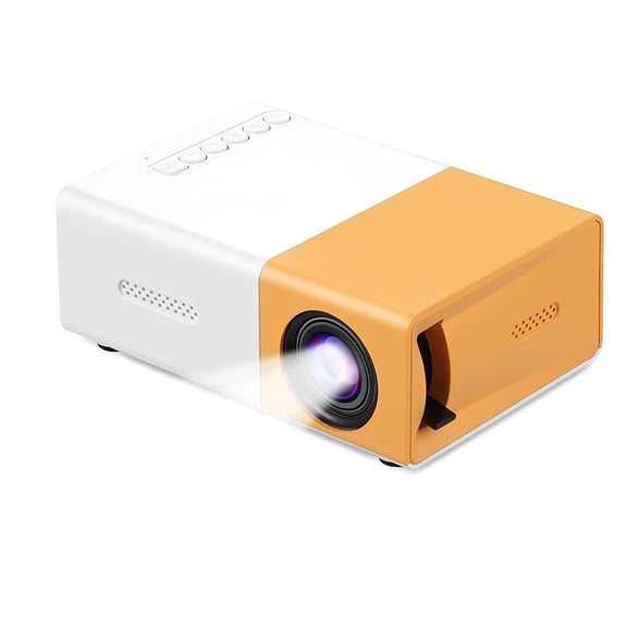 YG-300 Children's Version Mini Portable Projector Supports Power Bank Power Supply Multi-Port Home Theater Projector