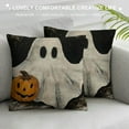 thumbnail image 3 of PHYHOO Halloween Pillow Covers Pumpkin Ghost Throw Pillow Covers for Fall Halloween Decorations Halloween Party Pillows Decorative Pillow Covers for Sofa, 3 of 5