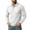 Q55 White, variant on Mifsaly Mens Long Sleeve Shirts Waffle Knit Lapel Collar Blouses Casual Daily Golf Shirts for Spring Fall Light Blue,XXL