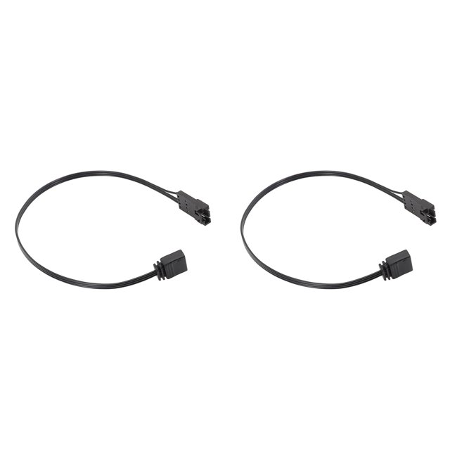 2X Cable Adaptador para Ventilador 12V RGB 4PIN A Placa Base 5V 3PIN Conector Adaptador Hembra para Luz de Control de Placa Base
