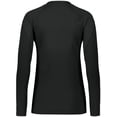 thumbnail image 2 of High Five 342212.083.XL Ladies Truhit Long Sleeve Volleyball Jersey, Scarlet - Extra Large, 2 of 5