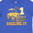 thumbnail image 4 of Inktastic I'm 1 and Digging It Bulldozer Boys or Girls Baby T-Shirt, 4 of 5