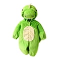 thumbnail image 2 of Leey-World Newborn Infant Baby Boy Girl Clothes Unisex Baby Animal Homewear Infant Flannel Hooded Halloween/Christmas Romper Sleepwear, 2 of 9