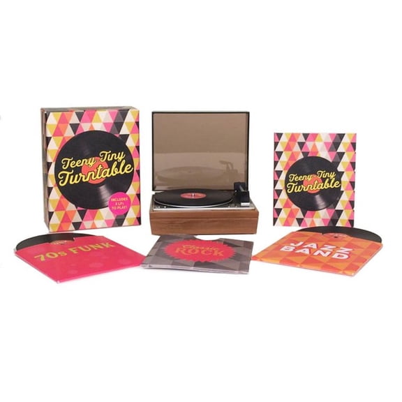 Pre-Owned Teeny-Tiny Turntable:Includes 3 Mini-LPs to Play!(Paperback)