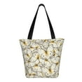thumbnail image 3 of Gaeub Different Butterflys Printed Tote Bag Grocery Bag Reusable Shoulder Bag with Zip for School Kitchen Park DIY, 3 of 9