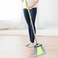 thumbnail image 4 of Jumbo Indoor Broom with Collapsible Stainless Steel Handle – Heavy Duty Angle Bristles for Wet & Dry Sweeping, 4 of 4