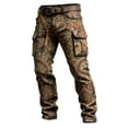 thumbnail image 3 of CONZONE Mens Cargo Pants Casual Graphic Staight Leg Cargo Pants for Men Lightweight Relaxed Fit Outdoor Workout Trousers With Pockets, 3 of 4
